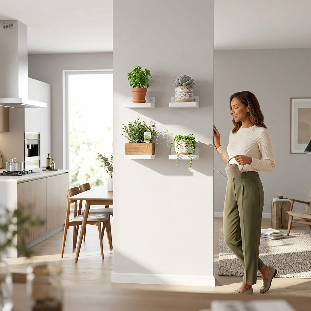 Floating Wall Shelves Set