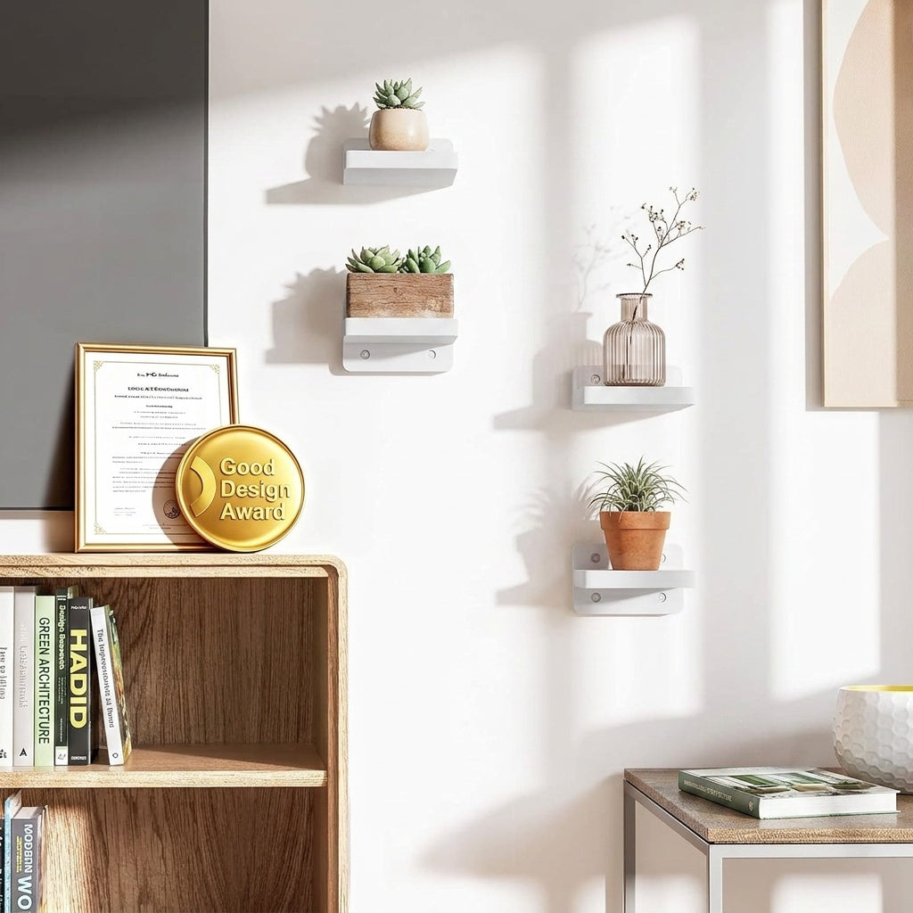 Floating Wall Shelves Set